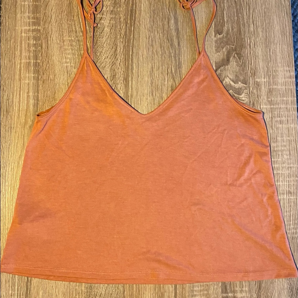 Forever 21 tie strap tank top